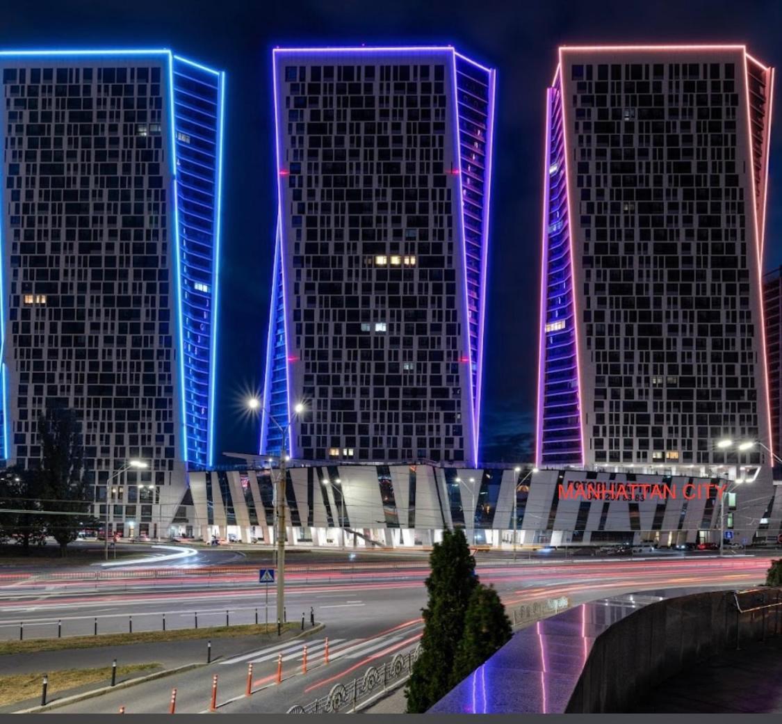 New Apart Lesi Ukrainky Blvd And Olimpiyska And Kreshchatyk And Manhattan City With Parking Kiev Exterior foto